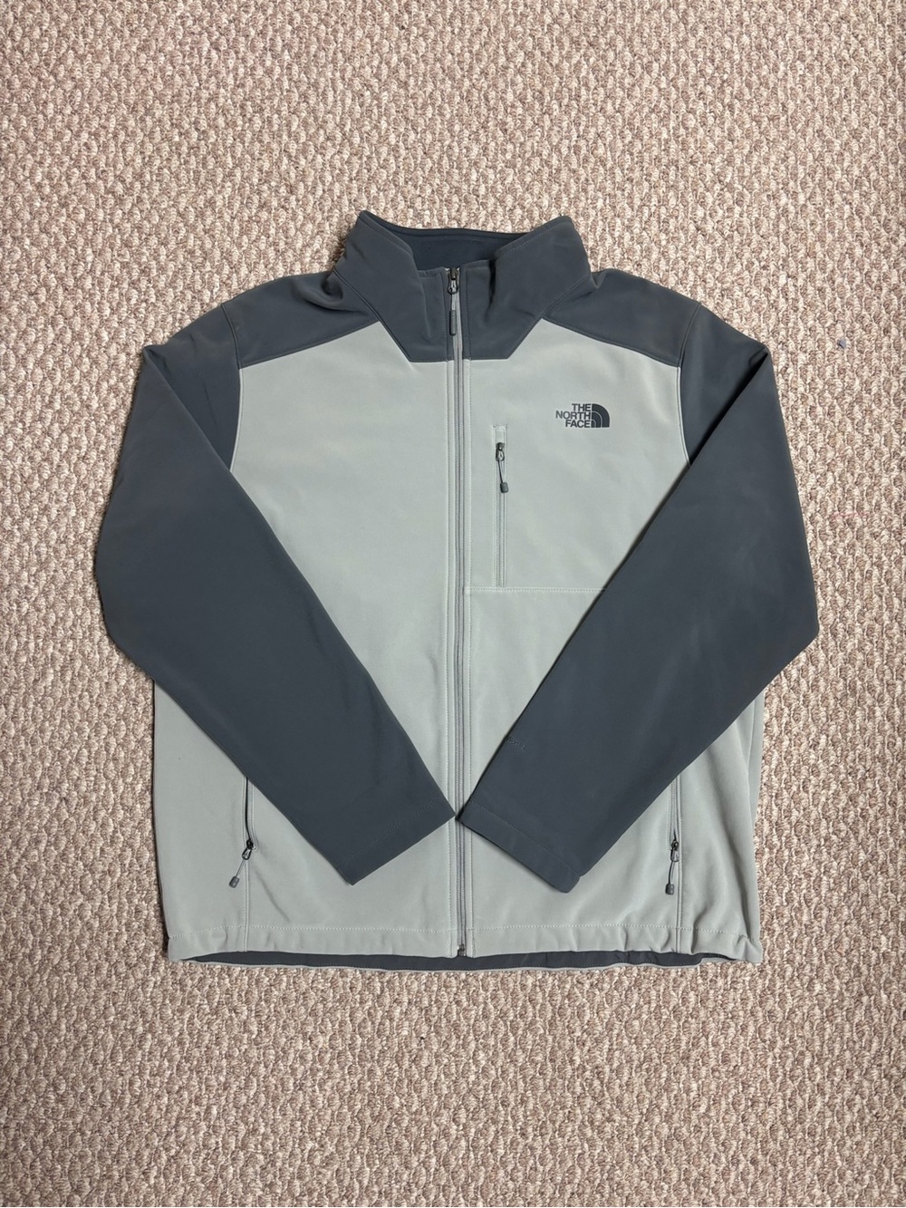 The North Face Apex Bionic 2 Men's Two Tone Gray Windproof Softshell Jacket